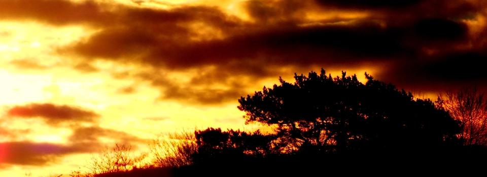 Sunset over Exmoor